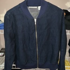 Navy bomber jacket